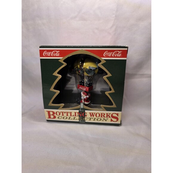 Collectible Vintage 1992 COCA COLA Bottling Works Collection Christmas Ornament - Picture 3 of 7
